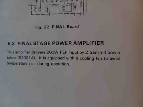Power output